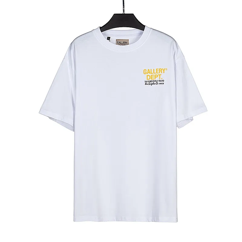 GALLERY. DEPT new short-sleeved T-shirt Style number: D2296P110 Color: Black White Size: S M L XL
